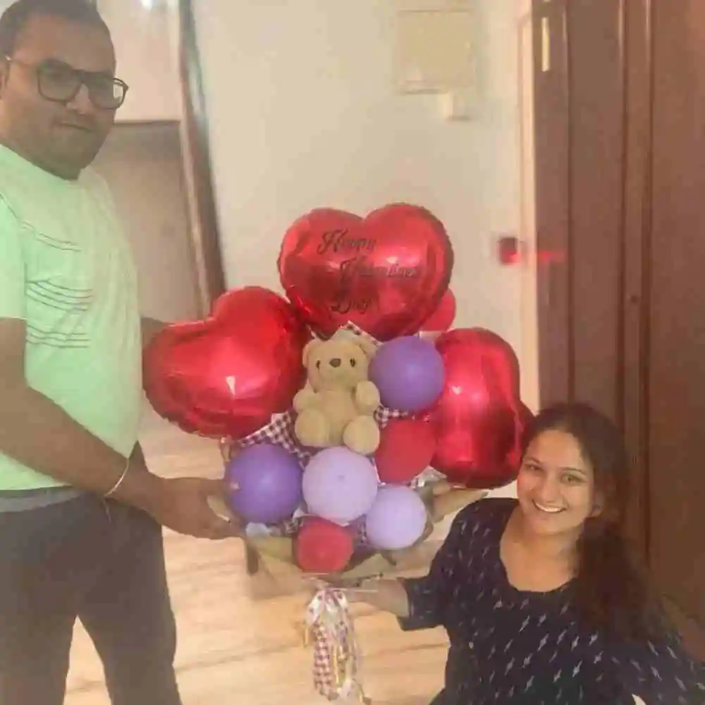 Buy Valentine’s Day Balloon Bouquet Online